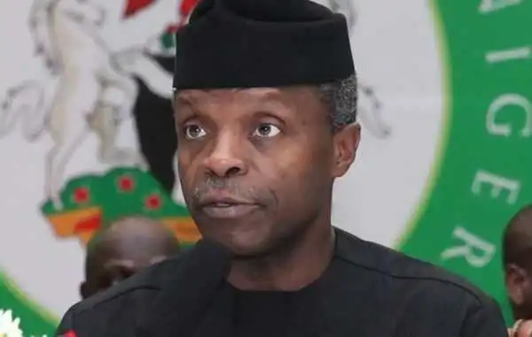 Osinbajo says 200,000 youths will be employed in October